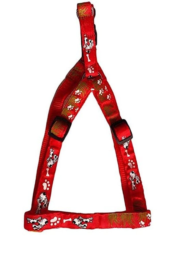 Smart Pups Nylon 15 mm Harness and Leash for pet Dog cat and All Breeds Colour My Very (Pack of 1 Pcs) - Image 2